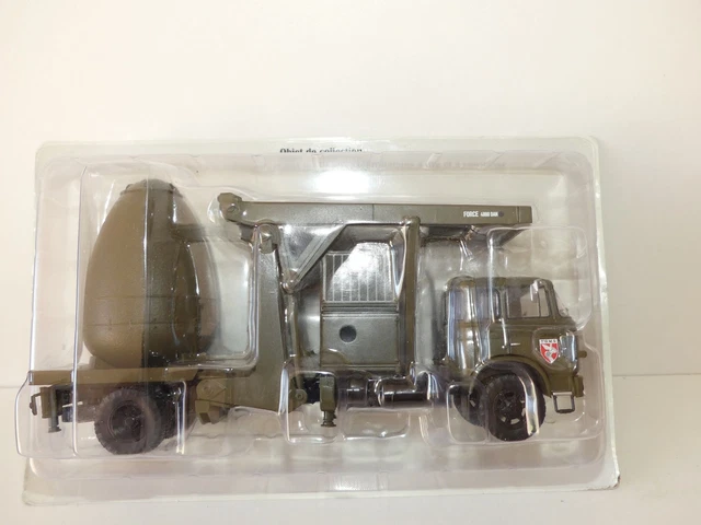 Camion Militaire BERLIET VTC Transport Ogive Nucléaire 1966 - ALTAYA 1/43 - NEUF