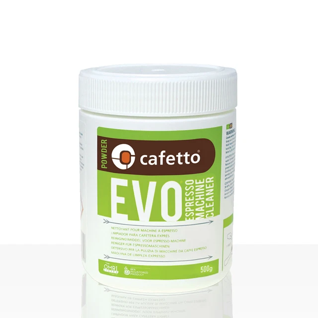 Cafetto EVO Reiniger für Espressomaschinen 12 x 500g Pulver, rein organisch