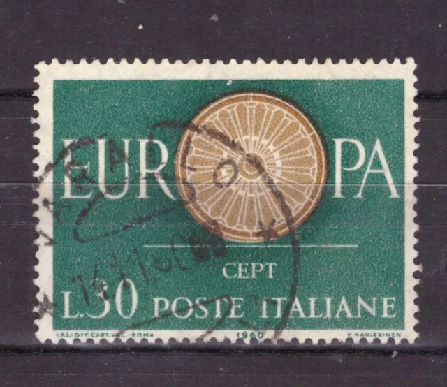 FRANCOBOLLI Italia Repubblica 1960 -- Europa CEPT 30 Lire SAS895