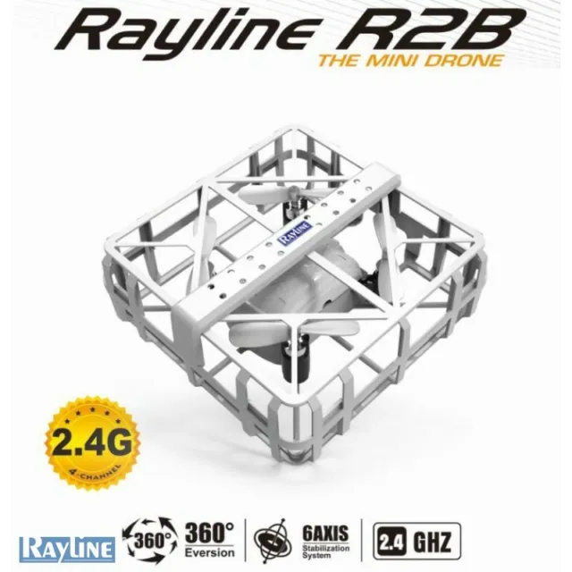 Mini Drone Quadricottero Radiocomandato Rayline Funtom R2B 2.4Ghz