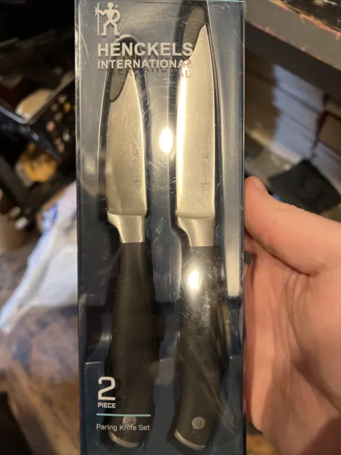 JA Henckels Intl Serrated Paring Knife w/2.5in Blade, Made in