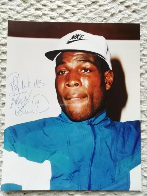 Frank Bruno autograph - Boxer / Boxing