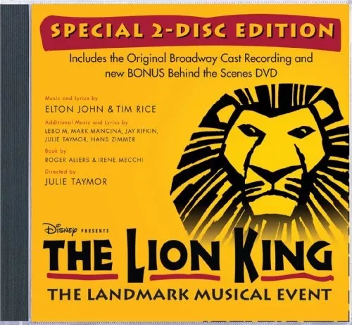 Various Artists - Lion King on Broadway (Original Broadway Cast) [New CD] With D