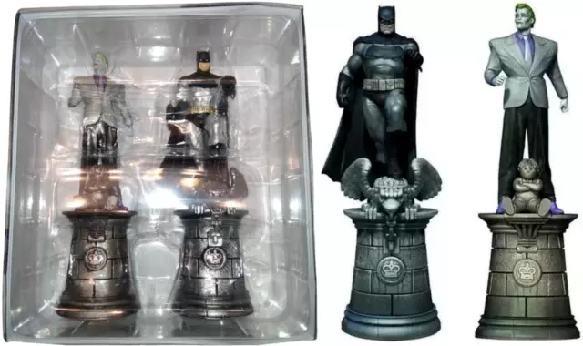 DC Chess Collection Batman Et Le Joker 01 Figurine Jeu d'Échecs Eaglemoss Comics