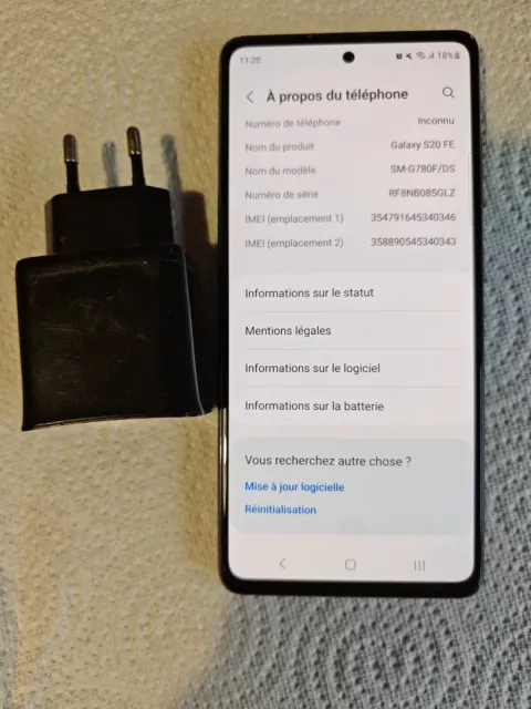 Samsung Galaxy 20 fe