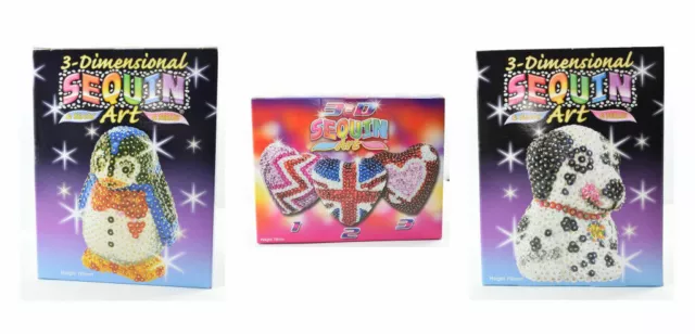 KSG 3D Sequin Art Kits - Full Range Available