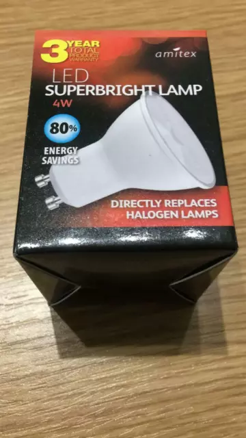 LED GU10 Glühbirnen 3w = 25w 4W = 40w 5W = 50W Spotlicht Lampe 2700k/4000k/6500k
