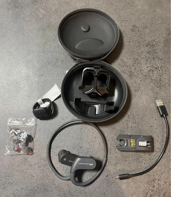 ソニー　NW-WS625 [16GB]ウォークマン　リモコン付き Amazon.co.jp: ソニー ヘッドホン一体型ウォークマン Wシリーズ