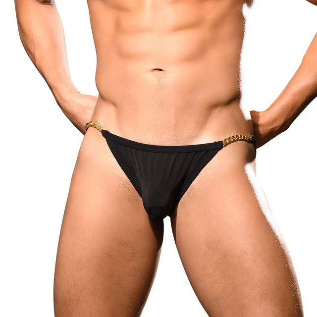 Andrew Christian L/33-35" Almost nackte ENTFESSELTE Kette Slip Herrenunterwäsche