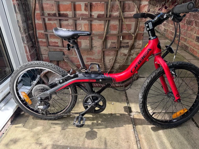 ORBEA GROW Kids Bike, red, aluminium Used but good