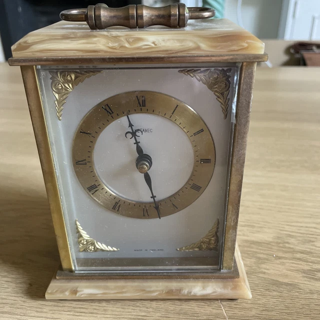 VINTAGE METAMEC QUARTZ Carriage Clock. £1.75 - PicClick UK