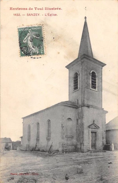 Cpa 54 Sanzey L'eglise