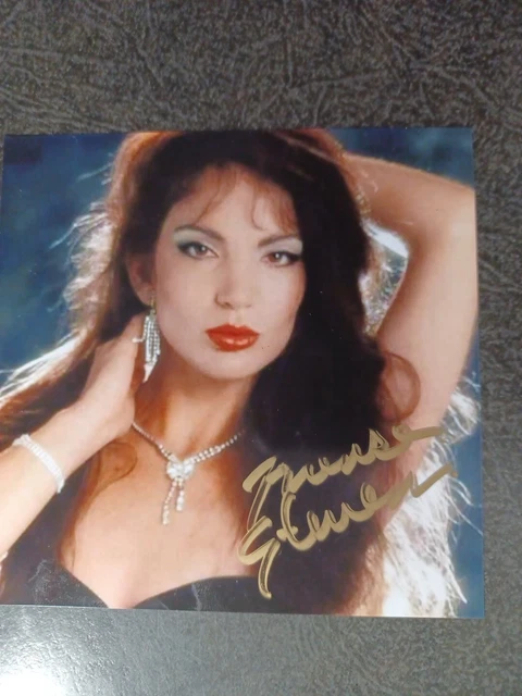 BRINKE STEVENS Hand Signed Autograph 4X4 PHOTO - SEXY SCREAM QUEEN ACTRESS
