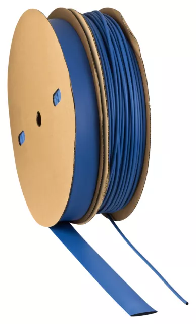 Schrumpfschlauch Blau 2:1 ohne Kleber Meterware Set Sortiment Auswahl farbig