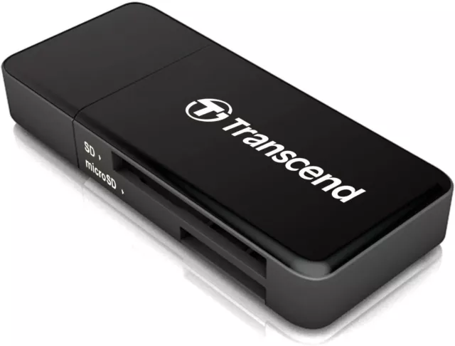 Transcend RDF5 3.1 USB Memory Card Reader for SDHC, SDXC, microSDHC, SDXC 2