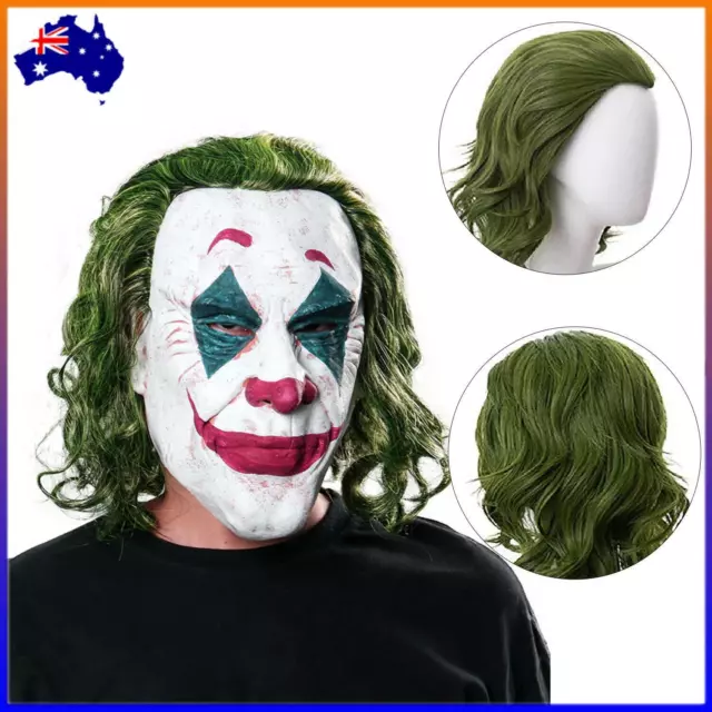 Joker Wig Cosplay Arthur Fleck Joaquin Phoenix Curly Fake Hair Halloween Prop