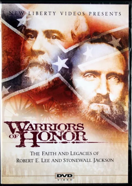 Warriors Of Honor NEW DVD Faith Legacies of Robert E. Lee and Stonewall Jackson