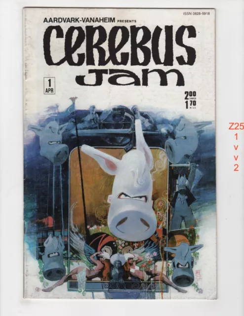 Cerebus Jam #1 FN/VF 1985 Aardvark-Vanaheim z2512