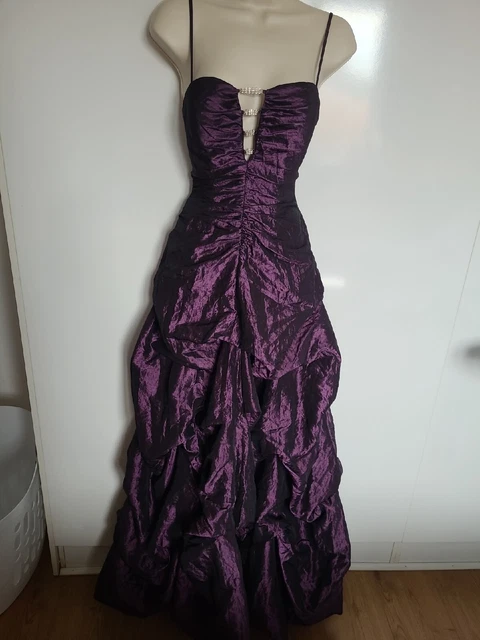 Abito da ballo viola taglia S 👗 Di Tiffany Bling