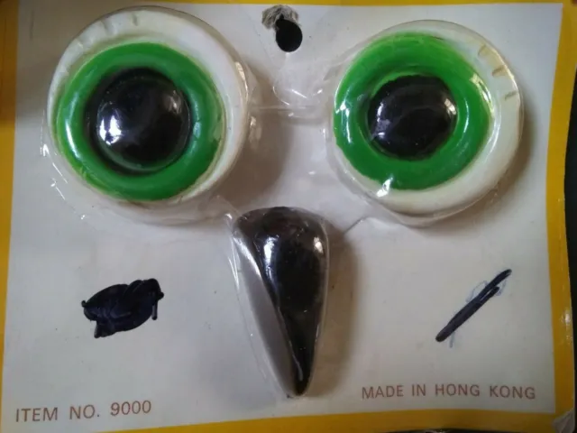 Vintage Macrame  Bead Supplies Crafting Owl Eyes Butterflies Frogs Bear Mice 3