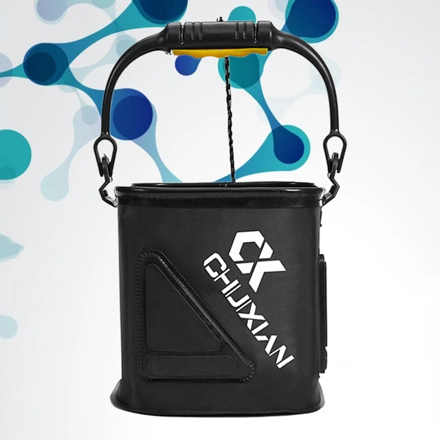 CONTENEUR DE POISSON Vivant Baril Pliant Pour Seau Pêche Pliable EUR 18
