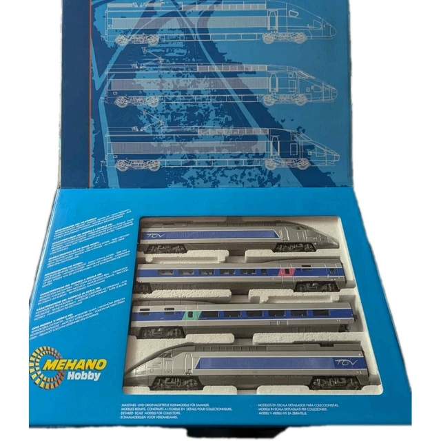 Coffret TGV Atlantique Jouef HO Réf 7421 - Train électrique Occasion
