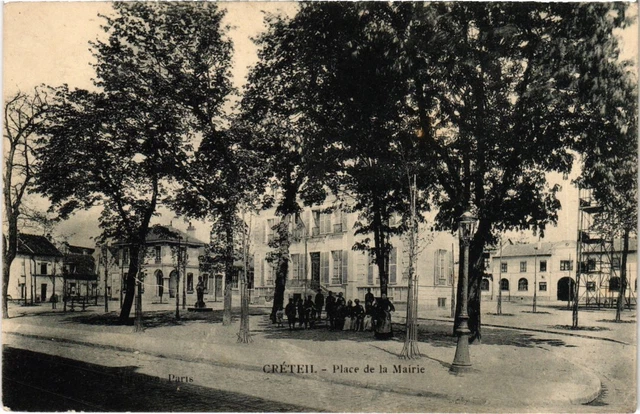 CPA Creteil Place de la Mairie FRANCE (1339346)