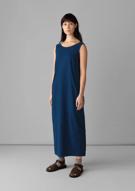 lydia jersey shift dress TOAST WOMEN'S LYDIA Jersey Shift Dress Orange 100% Cotton Long Tank Sz 10  $53.99
