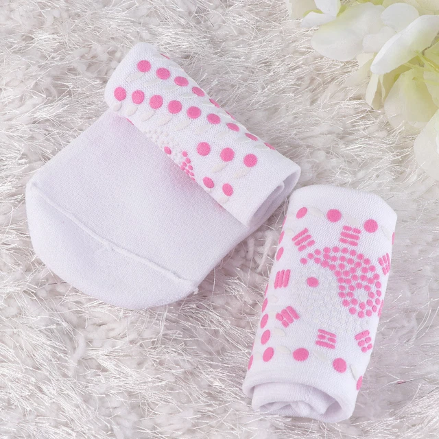 Calze natalizie bianche uomo e donna unisex calze riscaldanti per