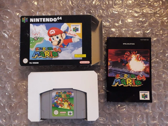Super Mario 64 - Nintendo 64 - Version PAL EUR - Cartouche Seule - Etat Correct