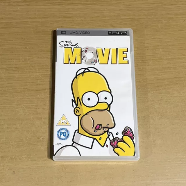 The Simpsons Movie UMD PSP Movie PlayStation Portable Boxed 🇬🇧