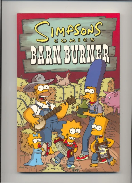 SIMPSONS COMICS - Barn Burner - Harper Collins Groening - 2004 - TPB £3 ...