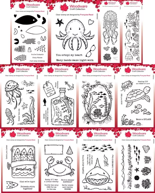 Woodware Clear Stamps - Under The Sea by Francoise Read - Creative Expression