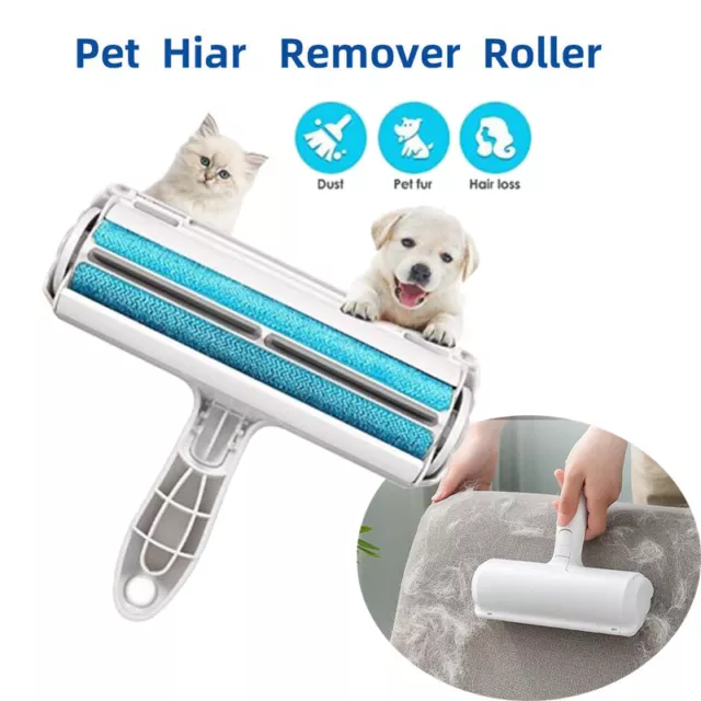 Pet Hair Lint Remover Dog Cat Cleaning Brush Reusable Roller for Sofa Clothes