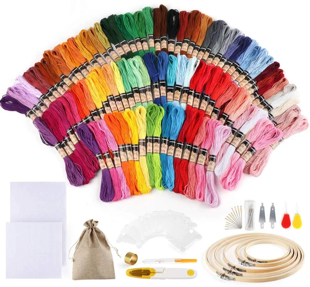 Kit De Couture Animale Pour Enfant – 3 Pièces Broderie Fil Laine, DIY Débutant, Cadeau Créatif Filles Et Garçons