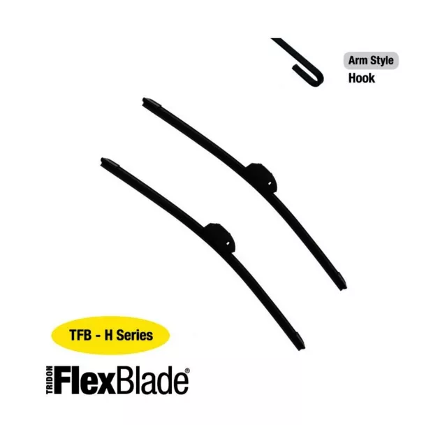Tridon Flex Wiper Blades for Holden Epica EP (from chas. 7B041536) 03/07-02/11