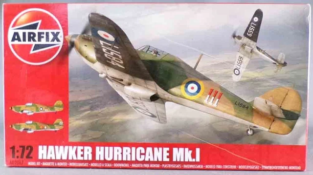 Canopy Mask: Hawker Hurricane Mk.I - Airfix - / 1:72