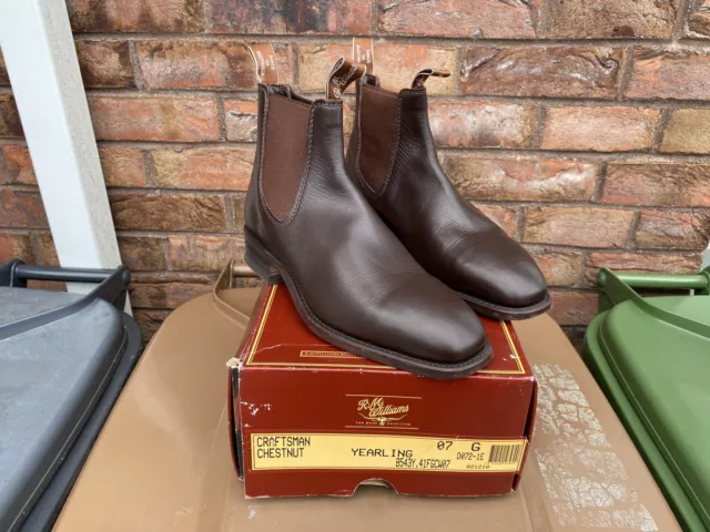 RM Williams R M Williams Comfort Craftsman Boots-CHESTNUT – Emmett & Stone  Country Sports Ltd