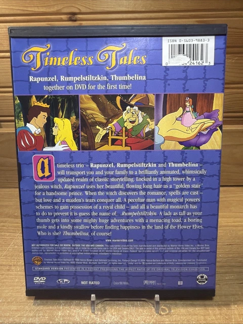 TIMELESS TALES: RAPUNZEL/RUMPELSTILTSKIN/THUMBELINA (DVD, 2004 ...