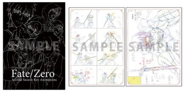 FATE ZERO SECOND Season Key Animations Art Illustration Book Japan ...