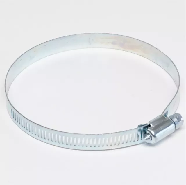 4" Dryer Venting Clamp Galvanized Steel Worm Gear Clamps