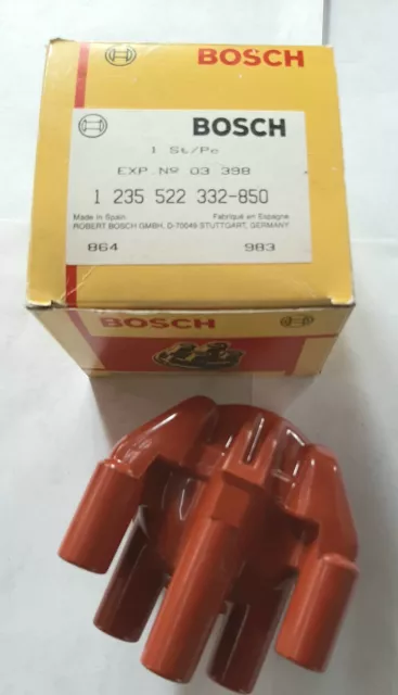 Bosch 1235522332 Verteilerkappe Zündverteilerkappe 4 Zylinder Distributor Cap