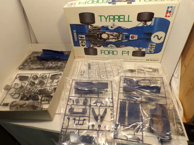 TAMIYA 1/12 TYRRELL FORD F-1 BIG SCALE SERIES No.9 VERY RARE MADE IN JAPAN