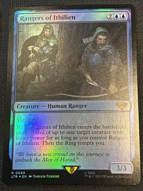 Mtg LTR—The Lord Of The Rings—Rangers of Ithilien—FOIL—NM—