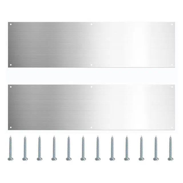  Deck the Door Decor Placa magnética de goma para puertas de  acero - Acabado de metal satinado sintético impreso UV - Varios tamaños (8  x 34 pulgadas, negro satinado sintético) 