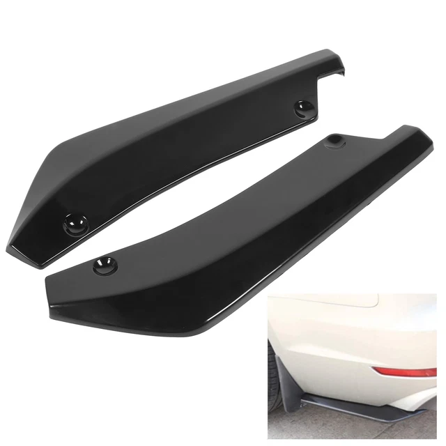 2 Stück Heckstoßstange Lippendiffusor Universal Auto Heckstoßstange