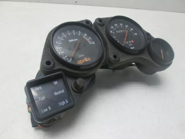 Tacho Cockpit Armatur Instrumente SPEEDOMETER Aprilia Pegaso 125 89-95