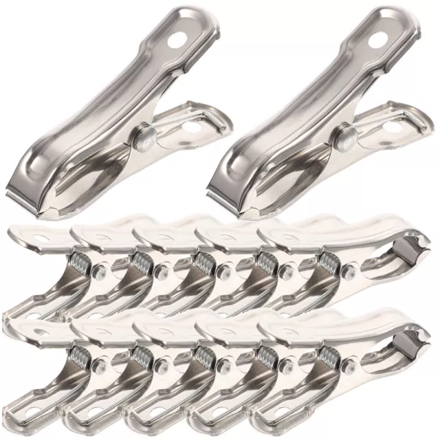 30pcs Stainless Steel Greenhouse Clips for Strong Grip-