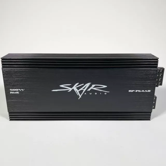 Refurbished Skar Audio Rp-75.4Ab 450 Watt Rms Class A/B 4-Channel Amplifier