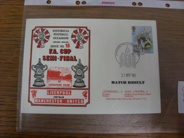 1985 FA Cup Semi-Final - Liverpool v Manchester United [At Everton] Played/Frank